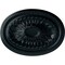 Ekena Millwork Saverne Ceiling Medallion, Hand-Painted Night Shade, 18 1/2"W x 13 1/2"H x 1 7/8"P CM18SANSF - alternate 1